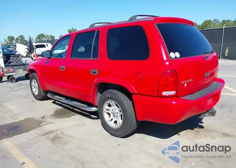 2003 Dodge Durango Slt from USA, damaged, VIN 1D4HR48Z93F600653